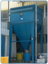 CF dust filter for the mineral industry