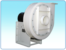 Centrifugal Blower PPB model from PVDF with a direct drive