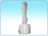 Scrubber for H2SO4 absorption