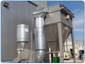 CF dust filter for process industry