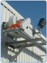 Height installation of AH industrial blower