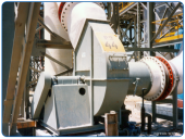 RT blower for high air capacities and pressures